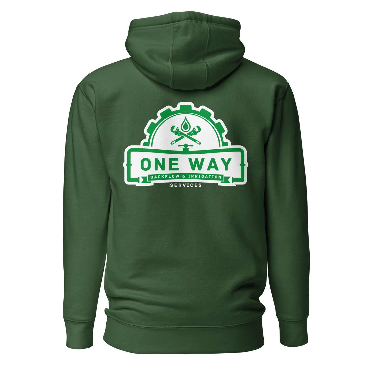 Sudadera con capucha OWBIS Verde