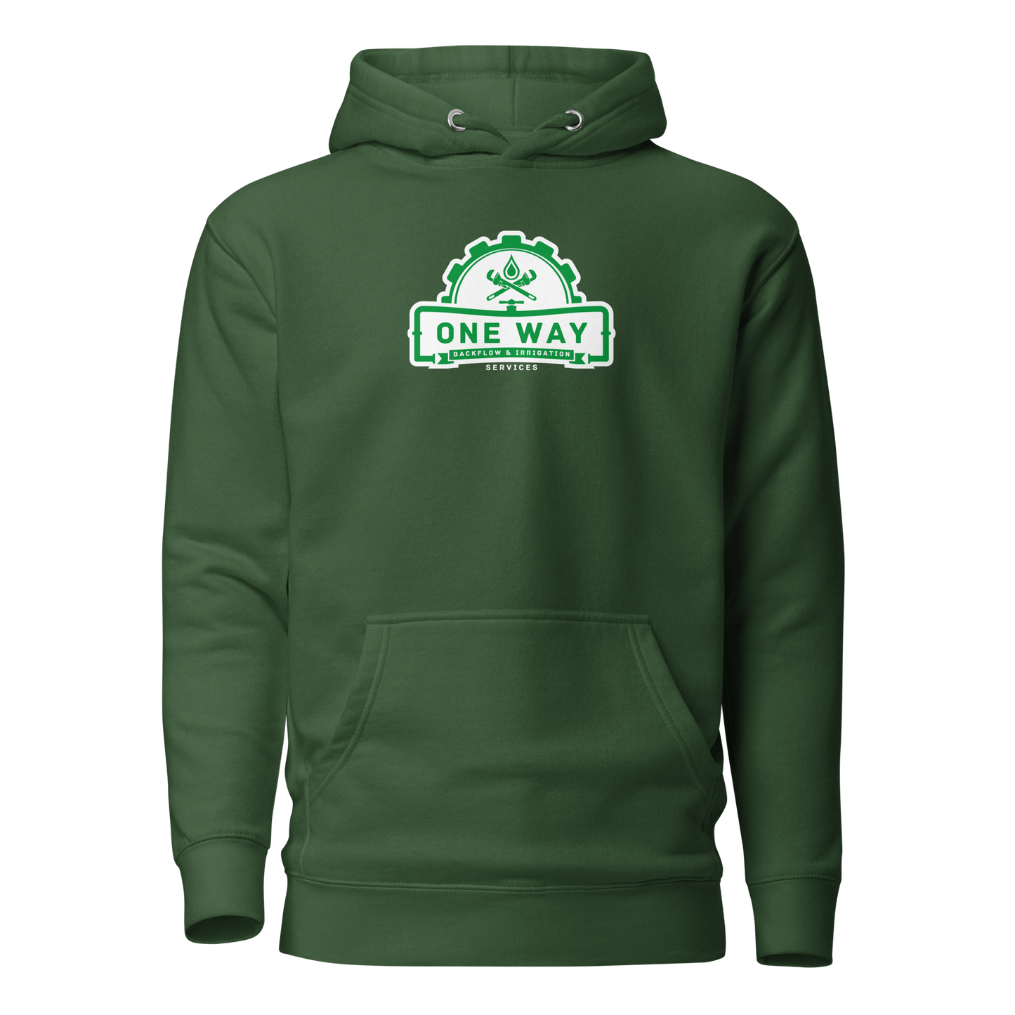 Sudadera con capucha OWBIS Verde